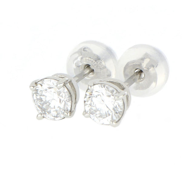 ジュエリー ほ ピアス pt900 ダイヤ0.79ct 重量0.4g 片耳